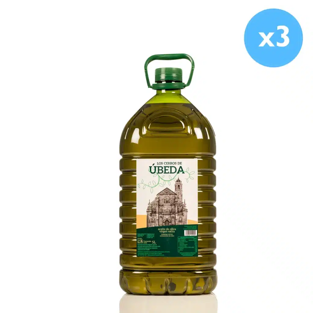 aceite de oliva virgen extra los cerros de ubeda garrafa 5l picual