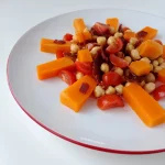 ensalada con jamón y calabaza asada. Imagen 6