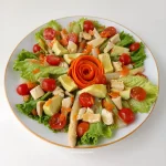 Ensalada de pollo asado al horno. Imagen 02