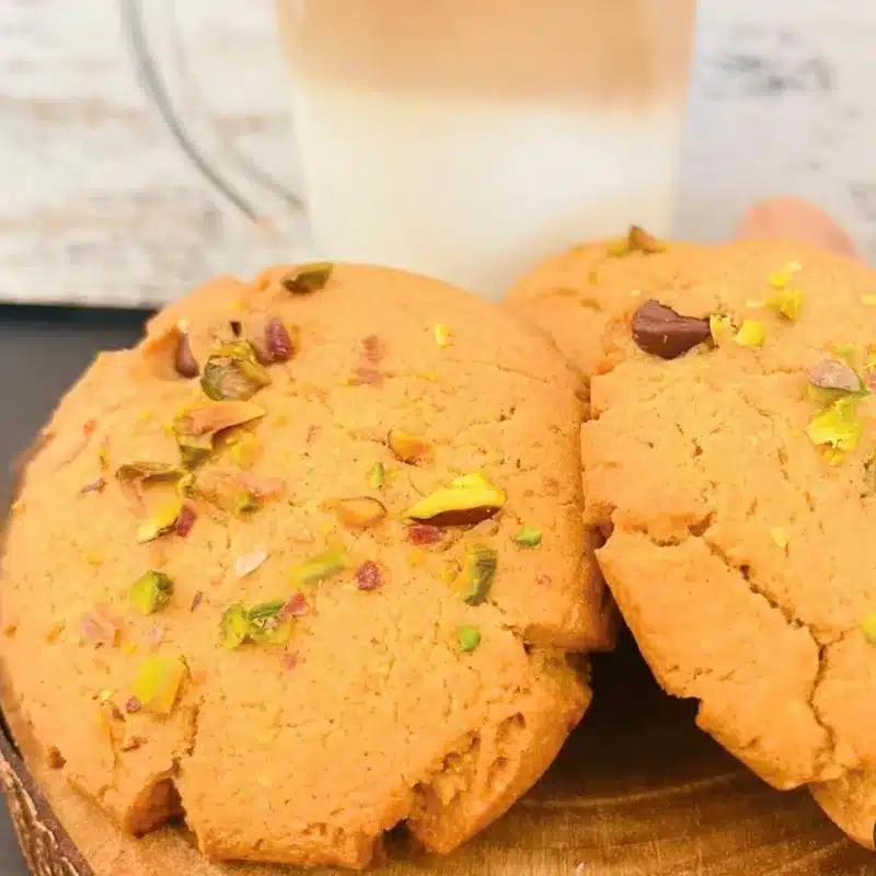Galletas de pistacho y AOVE. Imagen 01