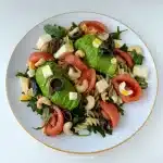 Ensalada de pasta sin gluten con rúcula. Imagen 03