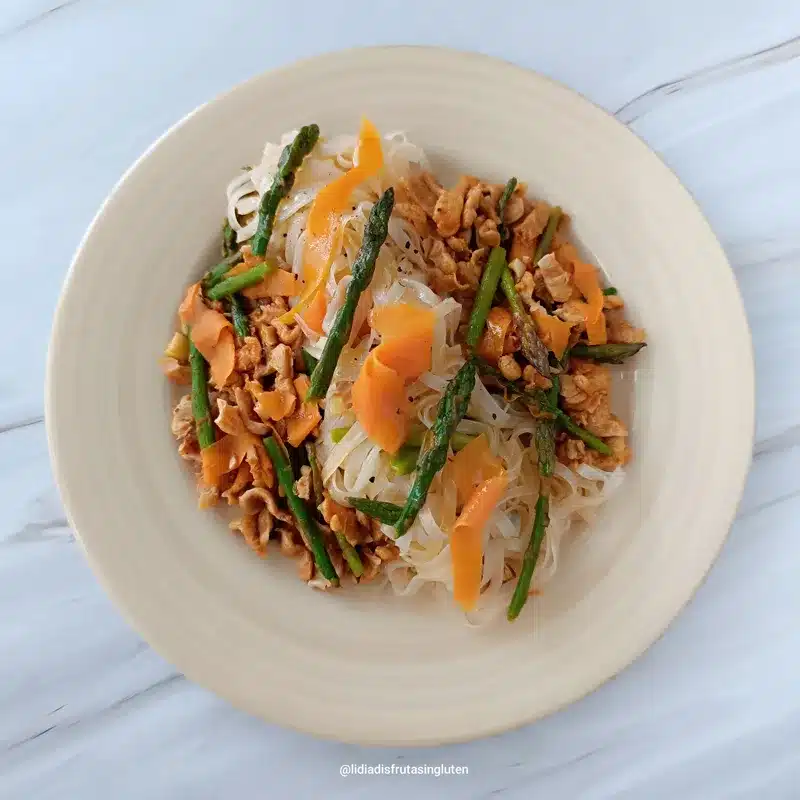 Wok vegano sin gluten. Imagen 03