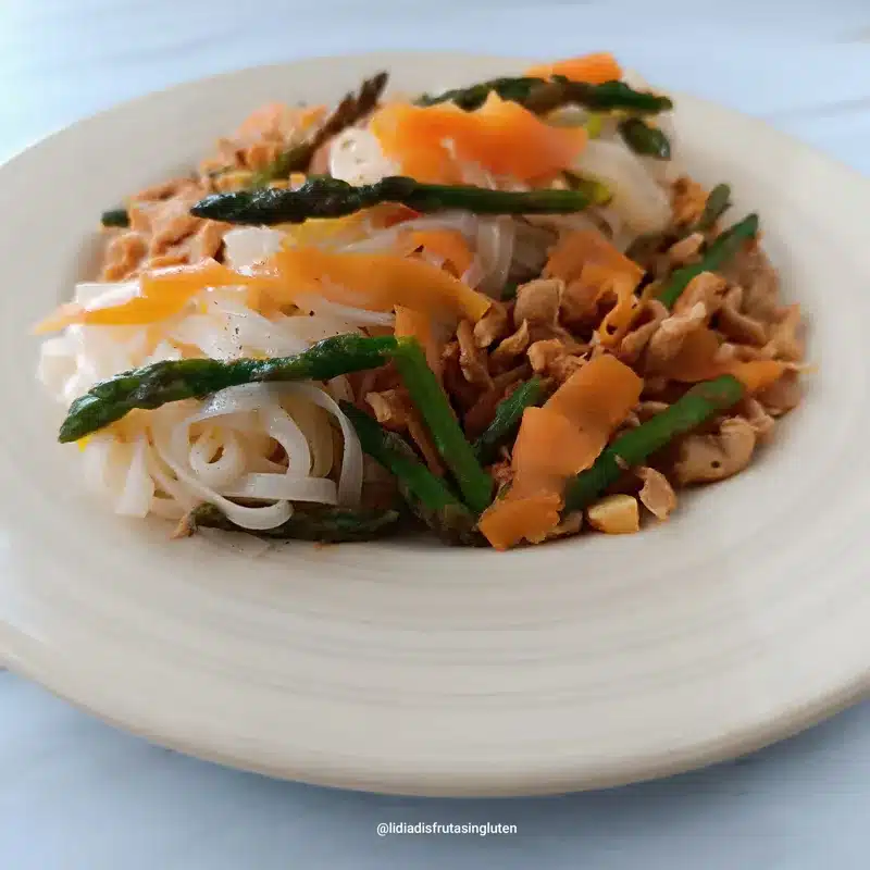 Wok vegano sin gluten. Imagen 04