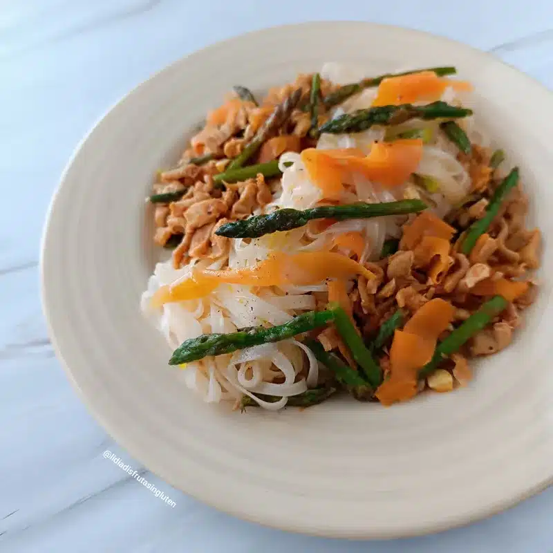 Wok vegano sin gluten. Imagen 05