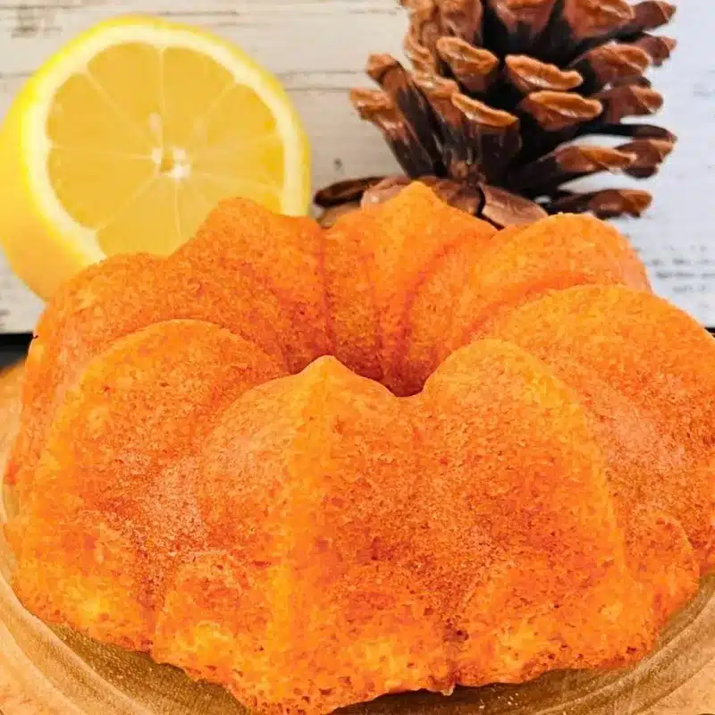 Bizcocho de limón con aceite de oliva virgen extra. Imagen 02