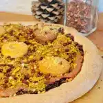 Pizza dulce con masa napolitana. Imagen 01