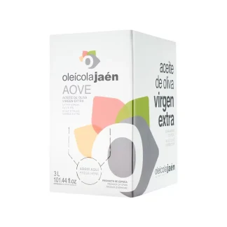 AOVE picual 3l bag in box Oleícola Jaén
