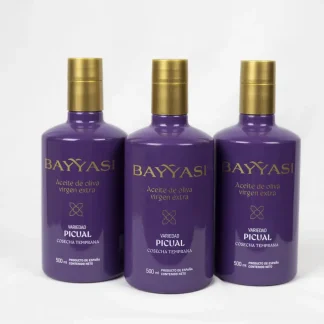 Aceite de oliva virgen extra temprano Bayyasi. 3 unidades.