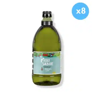 AOVE arbequina 2L Molisabor Oleícola Jaén. 8 garrafas