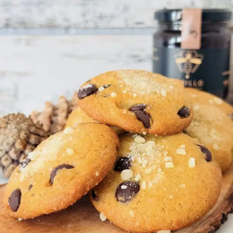 Cookies de miel, pistacho y AOVE. Imagen 01