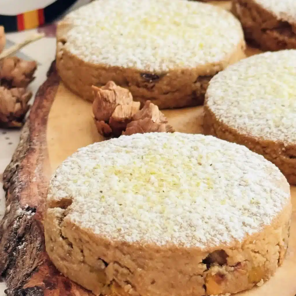 Polvorones de pistacho, almendras y AOVE. Imagen 05