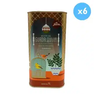 AOVE Ecologico lata 1L Balcón del Guadalquivir. 6 latas.