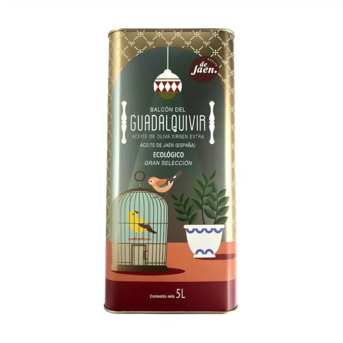 AOVE Ecologico lata 5L Balcón del Guadalquivir. 1 lata.