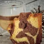 Bizcocho cebra de vainilla y cacao. Imagen 06